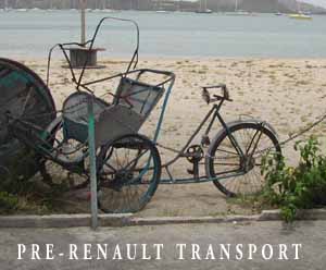 Pre-Renault transportation.