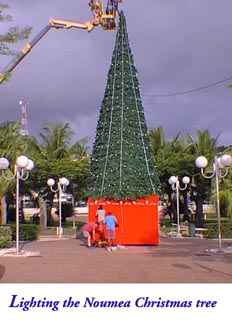 Christmas in the tropics is a really weird thing