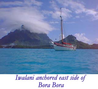 Iwalani at anchor