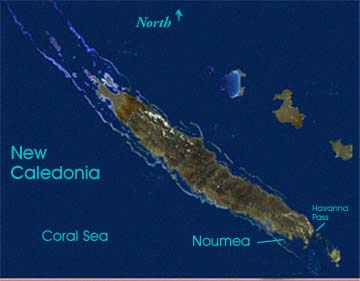 New Caledonia Map