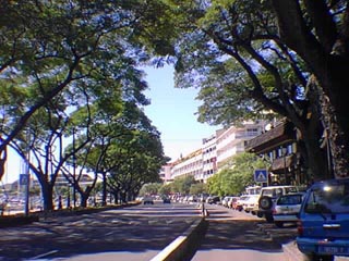 Downtown Papeete Tahiti