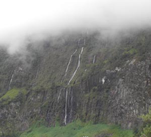 Waterfalls.