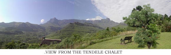 View of Royal Natal National Park.