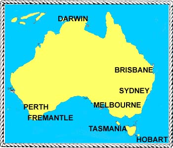  Map of Australia